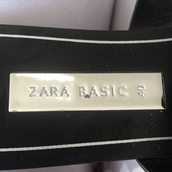 NWOT- Zara Silver ball sandals. $45 - Picture 4 of 6